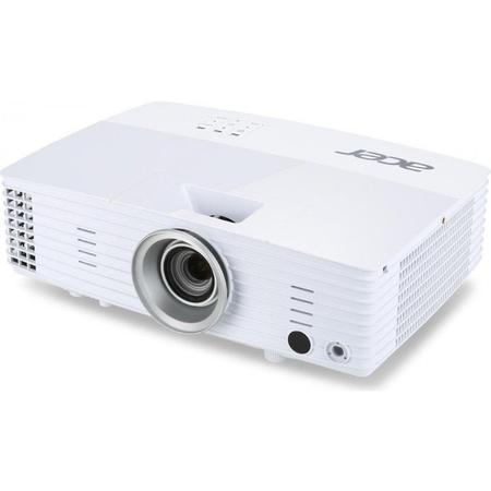 Videoproiector ACER H6518BD, DLP 3D, Full HD 1920x1080, 3200 lumeni, 20.000:1, Geanta transport, Alb