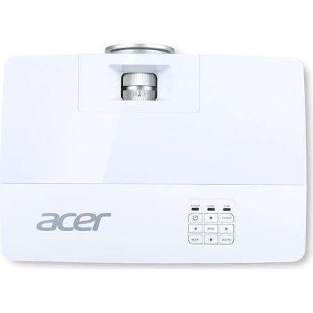 Videoproiector ACER H6518BD, DLP 3D, Full HD 1920x1080, 3200 lumeni, 20.000:1, Geanta transport, Alb