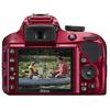 Nikon Aparat foto DSLR D3300, 24.2MP, Red + Obiectiv AF-P 18-55mm VR