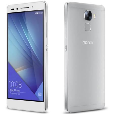 Telefon mobil Huawei HONOR 7 Dual Sim 16GB LTE 4G, Argintiu