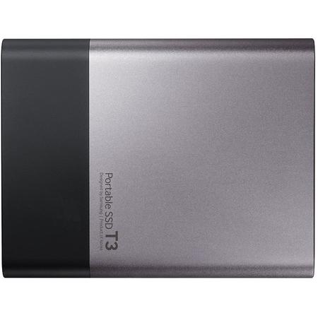 SSD Extern Samsung T3, 2.5", 250GB, USB3.1, 450Mb/sec, argintiu