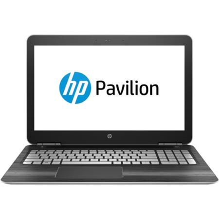 Laptop HP Gaming 15.6'' Pavilion 15-bc001nq, FHD IPS, Intel Core i7-6700HQ , 8GB DDR4, 1TB 7200 RPM + 128GB SSD, GeForce GTX 960M 4GB, FreeDos, Silver