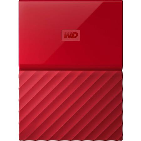 HDD Extern My Passport 2.5”, 1TB, USB 3.0, Red