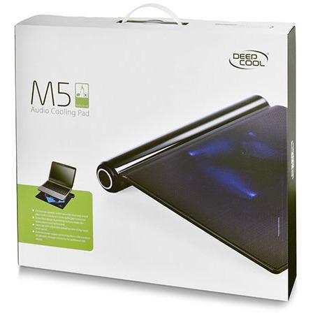 Cooler notebook M5, dimensiune notebook 17", include 2 boxe stereo
