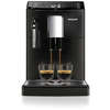 Philips Espressor super-automat EP3510/00, sistem AquaClean, sistem spumare a laptelui, 5 setari intensitate, optiune cafea macinata, 3 bauturi, negru