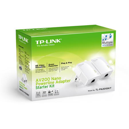 Adaptor PowerLine 200Mbps TL-PA2010KIT