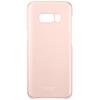 Capac protectie spate Clear Cover Pink pentru Samsung Galaxy S8 Plus (G955), EF-QG955CPEGWW
