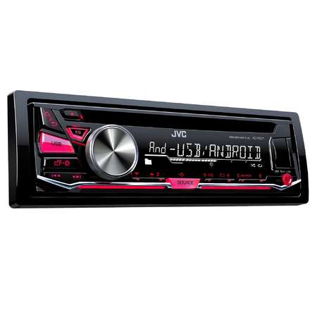 Radio CD auto KD-R571, 4x50W, USB, AUX, subwoofer control, iluminare variabila