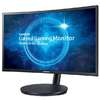 Monitor LED Samsung Gaming C24FG70FQU Quantum Dot Curbat 23.5 inch 1 ms Black FreeSync 144Hz