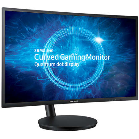 Monitor LED Samsung Gaming C27FG70FQU Quantum Dot Curbat 27 inch 1 ms Black FreeSync 144Hz