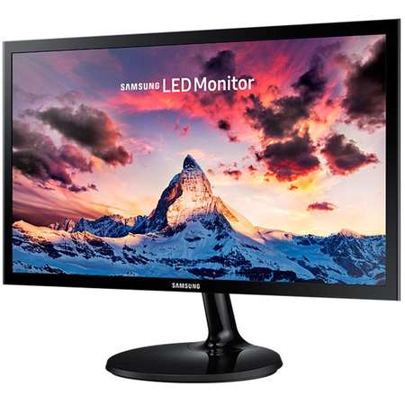 Monitor LED Samsung LS19F355HNUXEN 18.5 inch 5 ms Black