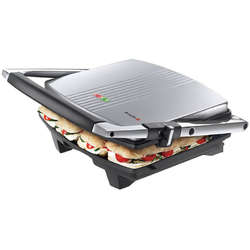 Breville Sandwich-maker Panini Large VST026X-01, 2000 W, Negru/Inox