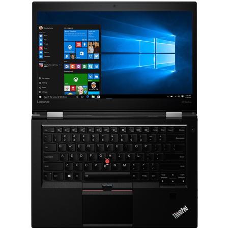 Ultrabook Lenovo 14'' New ThinkPad X1 Carbon 5th gen, FHD IPS,  Intel Core i7-7500U , 16GB, 512GB SSD, GMA HD 620, 4G LTE, FingerPrint Reader, Win 10 Pro, Black