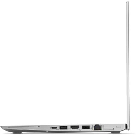 Laptop Lenovo 14'' ThinkPad T470s, FHD IPS, Intel Core i5-7200U , 8GB DDR4, 256GB SSD, GMA HD 620, 4G LTE, FingerPrint Reader, Win 10 Pro, Silver
