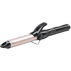 BaByliss Ondulator ProMedium C325E, 180 grade, Invelis ceramic, 25 mm, Negru