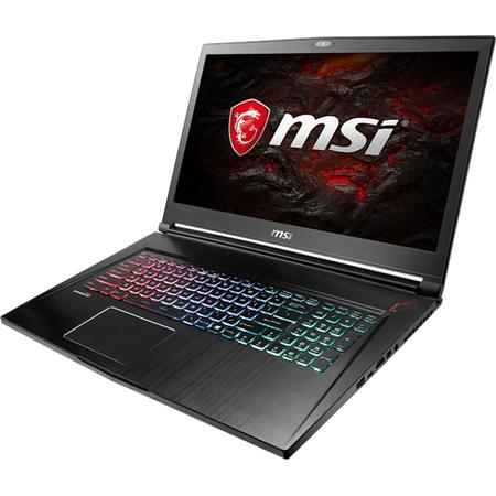 Laptop MSI Gaming 17.3'' GS73VR 7RF Stealth Pro, FHD 120Hz, Intel Core i7-7700HQ , 16GB DDR4, 1TB 7200 RPM + 256GB SSD, GeForce GTX 1060 6GB, Windows 10 Home, Black