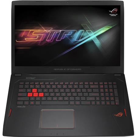 Laptop ASUS Gaming 17.3'' ROG GL702VM, FHD 120Hz G-Sync, Intel Core i7-7700HQ , 8GB DDR4, 1TB 7200 RPM + 128GB SSD, GeForce GTX 1060 6GB, Win 10 Home