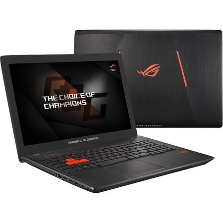 Laptop ASUS Gaming 15.6'' ROG GL553VD, FHD, Intel Core i7-7700HQ , 8GB DDR4, 1TB 7200 RPM, GeForce GTX 1050 4GB, Black metal