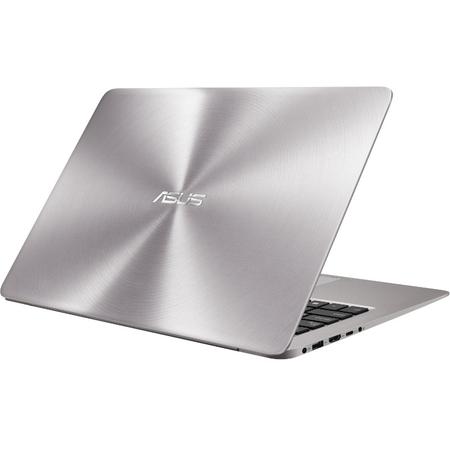 Ultrabook ASUS 14'' ZenBook UX410UA, FHD,  Intel Core i5-7200U , 8GB DDR4, 500GB + 128GB SSD, GMA HD 620, Win 10 Home, Grey