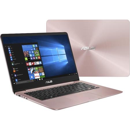 Ultrabook ASUS 14'' ZenBook UX430UA, FHD, Intel Core i7-7500 , 8GB DDR4, 256GB SSD, GMA HD 620, Win 10 Home, Rose Gold