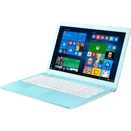 Laptop ASUS 15.6'' X541UJ, HD, Intel Core i3-6006U , 4GB DDR4, 500GB, GeForce 920M 2GB, FreeDos, Aqua Blue
