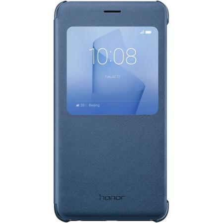 Husa Flip Smart Cover 51991684 pentru Honor 8, Blue