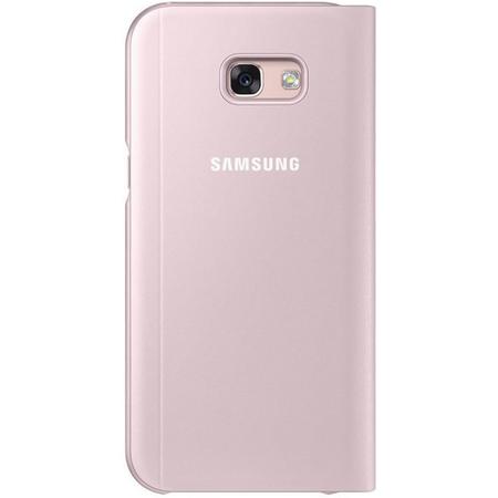 Husa S-View Cover Stand pentru Samsung Galaxy A5 (2017), EF-CA520PPEGWW Pink