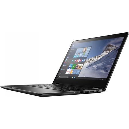 Laptop 2-in-1 Lenovo 14'' Yoga 510, FHD IPS Touch, Intel Core i5-7200U , 8GB DDR4, 256GB SSD, GMA HD 620, Win 10 Home, Black