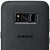 Capac protectie spate Alcantara Cover Silver pentru Samsung Galaxy S8 (G950)