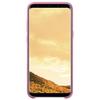 Capac protectie spate Alcantara Cover Pink pentru Samsung Galaxy S8 Plus (G955)