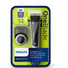 Philips Aparat de barbierit si tuns OneBlade Pro QP6520/20, 12 lungimi, husa, acumulator, negru