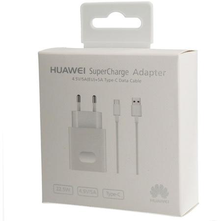Incarcator retea Huawei AP81 White (4.5A), USB Type-C, incarcare rapida
