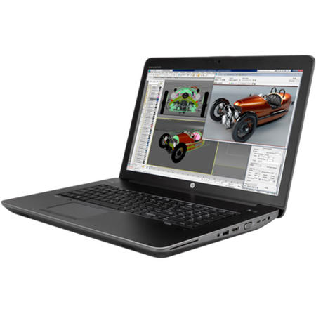 Notebook HP ZBook 17 G3, 17.3" Full HD, Intel Core i7-6820HQ, Quadro M4000M-4GB, RAM 16GB, HDD 1TB + SSD 256GB, Windows 7 Pro / 10 Pro, Negru