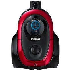 Samsung Aspirator fara sac VC07M2110SR, 1.5 l, 700 W, Tub telescopic, Anti-tangle Cyclone, Rosu