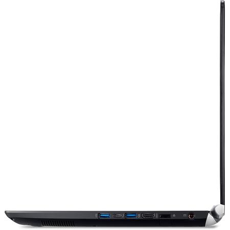 Laptop Acer Gaming 15.6'' Aspire Nitro VN7-593G, FHD IPS, Intel Core i7-7700HQ , 16GB DDR4, 256GB SSD, GeForce GTX 1060 6GB, Linux, Obsidian Black