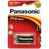 Panasonic Baterie alcalina Pro Power 6LR61/9V, 1 Pc, Blister