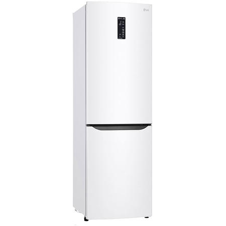 Combina frigorifica LG GBB39SWDZ, No Frost, 318 l, H 190 cm, Clasa A++, Alb
