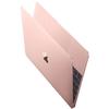 Laptop Apple MacBook 12" Retina, Kaby Lake Core M3 1.2GHz, 8GB, 256GB SSD, GMA HD 615, Mac OS Sierra, Rose Gold, INT keyboard