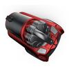 Daewoo Aspirator fara sac RCC-250R, 800 W, 2.5 l, tub telescopic, filtru HEPA, rosu/gri