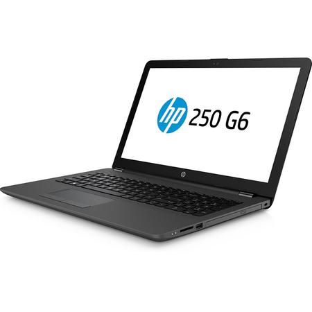 Laptop HP 15.6" 250 G6, Intel Core i3-6006U, 4GB DDR4, 500GB, GMA HD 520, FreeDos, Dark Ash Silver