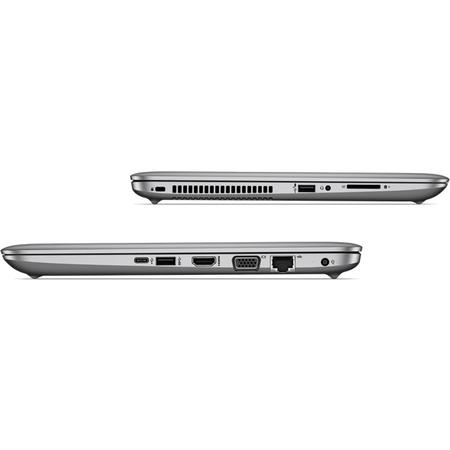 Laptop HP 14'' Probook 440 G4,  Intel Core i5-7200U , 8GB DDR4, 256GB SSD, GMA HD 620, FingerPrint Reader, FreeDos, Silver