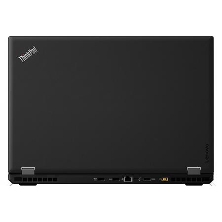 Laptop Lenovo 15.6'' ThinkPad P50, FHD IPS, Intel Core i7-6820HQ , 16GB DDR4, 512SSD, Quadro M1000M 4GB, FingerPrint Reader, Win 10 Pro, Black