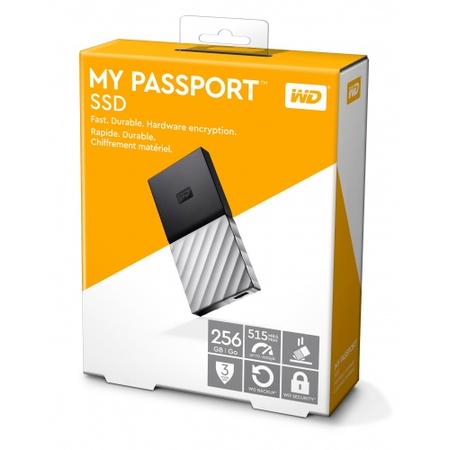 SSD Extern My Passport 256GB, USB 3.1
