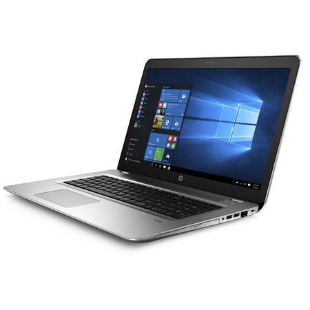 Laptop HP 17.3'' ProBook 470 G4, FHD,  Intel Core i5-7200U , 8GB DDR4, 1TB + 256GB SSD, GeForce 930MX 2GB, FingerPrint Reader, Win 10 Pro, Silver