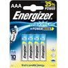 Energizer Baterii alcaline Maximum, AAA, LR03, 1.5V, 4 pcs