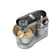Bosch Robot de bucatarie MUM9B33S12, 1300 W, 7 trepte de viteze, 3D PlanetaryMixing, senzor Smart Dough, 5.5 l, carcasa metalica, inox