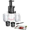 Bosch Storcator de fructe cu melc MESM500W, 150 W, 55 rpm, 2 filtre, melc din Tritan, Reverse, DripStop, alb