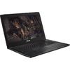 Laptop ASUS Gaming 15.6'' FX502VM, FHD,  Intel Core i7-7700HQ , 12GB DDR4, 1TB, GeForce GTX 1060 3GB, Endless OS, Black