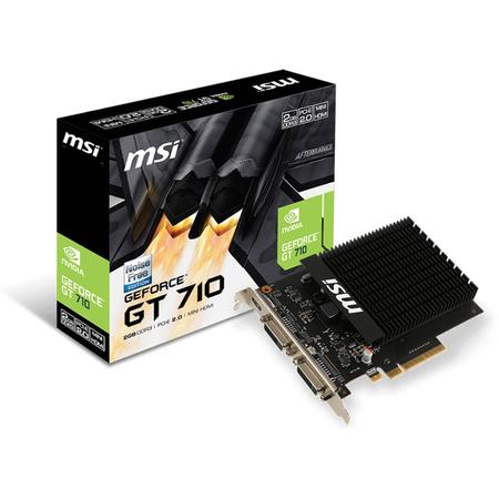 Placa video MSI GeForce GT 710 H2D 2GB DDR3 64-bit