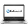 Laptop HP ProBook 440 G4 Intel Core i3-7100U 2.40 GHz, Kaby Lake, 14", 4GB, 500GB, Intel HD Graphics 620, FingerPrint Reader, Free DOS, Silver